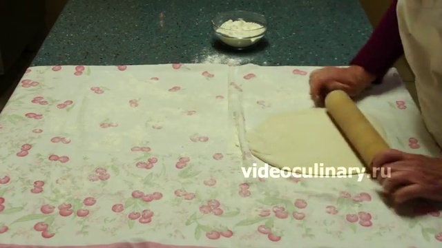 Как приготовить тесто для штруделя (струделя) смотреть онлайн