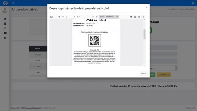 Aplicación parqueaderos PHP MySQL Bootstrap смотреть онлайн