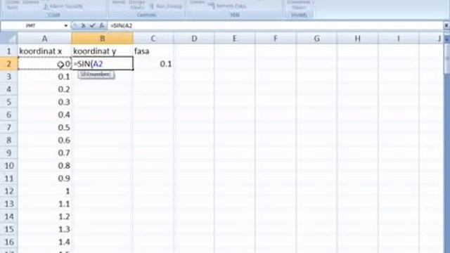 Menggambar Grafik Fourier Dengan Ms. Excel 2007 Part 3 смотреть онлайн