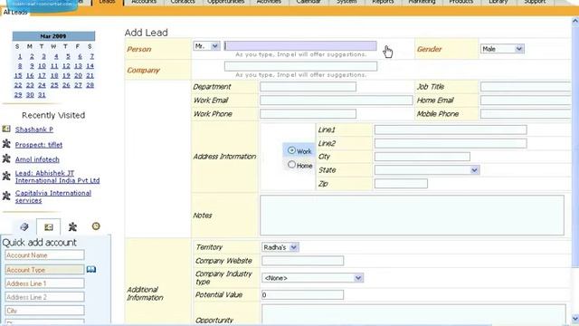 Impel CRM- Opportunity and Stage Management Demo смотреть онлайн