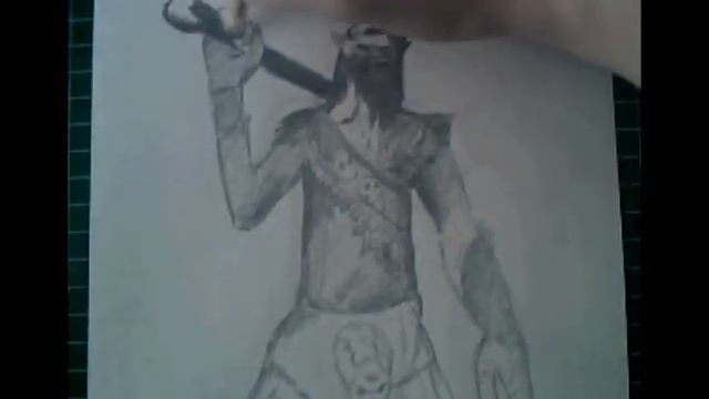 How to draw a Giant/Troll - The Elder Scrolls 5 Skyrim смотреть онлайн