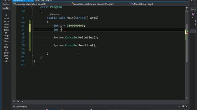 008-Dépassement de capacité - C# смотреть онлайн