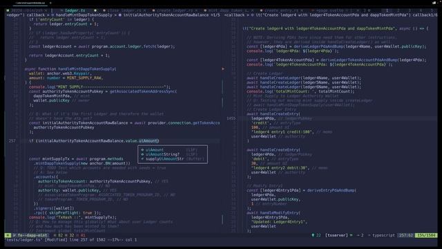 Solana + SvelteKit: Ledger Program - #38: Refactoring TypeScript Tests смотреть онлайн