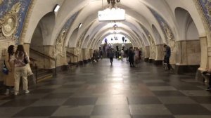 Кольцевая ветка метро! От Белорусской до Краснопресненской #московскоеметро