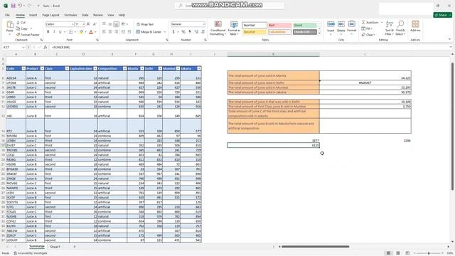 SUM and SUMIFS for summarize of multiple criteria within the same column - Mastering Excel Function смотреть онлайн