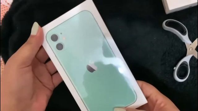 My new iPhone ? ?| iPhone 11 Unboxing |green, 64 gb ? смотреть онлайн