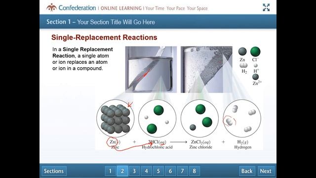 UC600 - Module6 Sec 3 1 Introduction to Types of Chemical Reactions смотреть онлайн