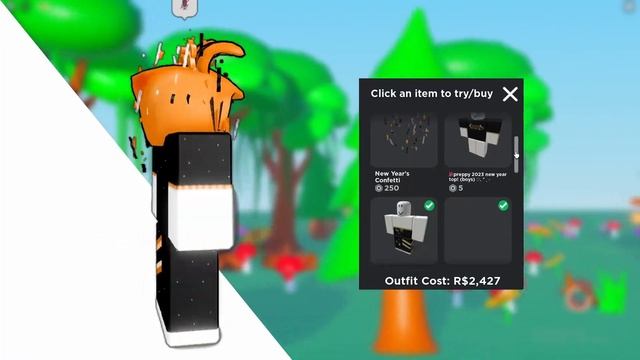 Roblox New Year Dominus Outfits смотреть онлайн