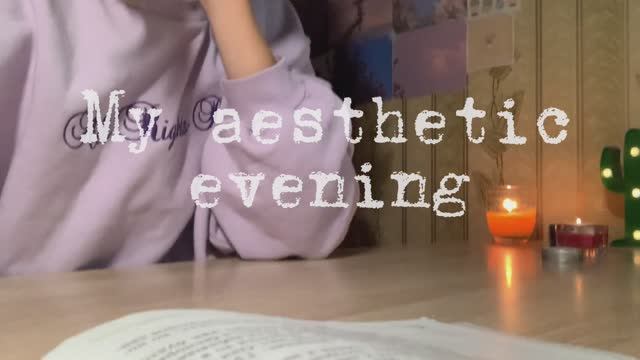 My aesthetic evening// #aesthetic|Sofi Mil смотреть онлайн