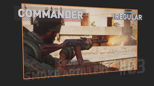Regular - Commander: Suppressed [Insurgency: Sandstorm™] Voice Lines смотреть онлайн