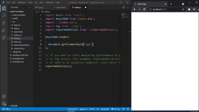 React JS Tutorial | JSX Introduction смотреть онлайн