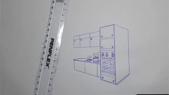 How to draw a Cabinet in 2 Point Perspective смотреть онлайн