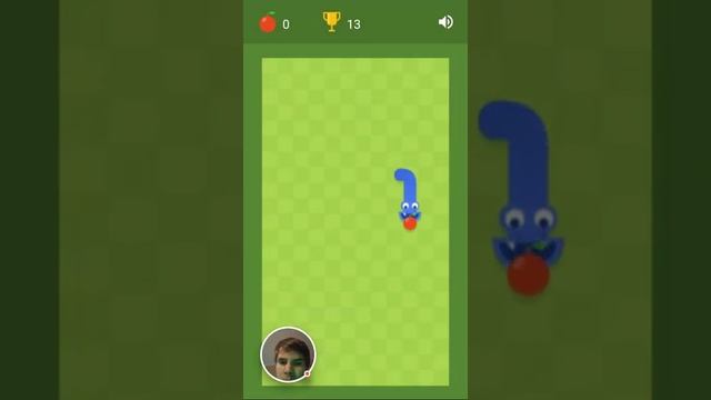A Snake That Eats Apple's Puzzle Game SNAKES GAMEPLAY