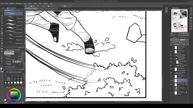 Рисование манги. Фон. Лайн смотреть онлайн