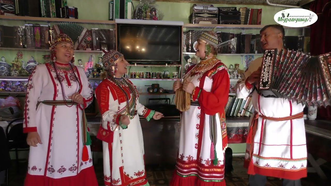 Чувашский народный фольклорный ансамбль ШЕВЛЕ (Зарница) на юбилее у Сергея Борискина! смотреть онлайн