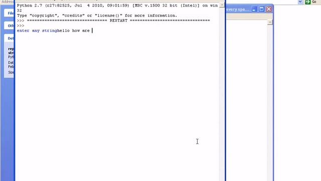 Replace space with hypen python program смотреть онлайн