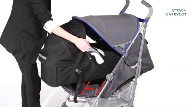 How to attach Carrycot on your Stroller смотреть онлайн
