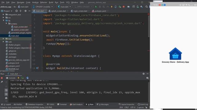 Flutter Multi Vendor Grocery App - Part 51 | Delivery Boy App | Firebase Setup and Login UI смотреть онлайн