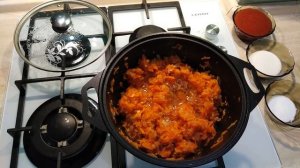 Рыбная консерва из скумбрии в томатном соусе с овощами