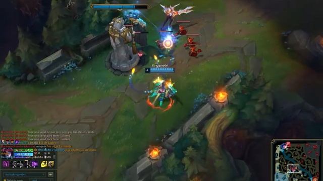 League of Legends - Repetición de URF con Kaisa 29/4/9 (en el monitor pequeño Q_Q) смотреть онлайн