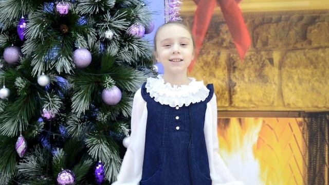 Стихотворение " Дед Мороз", читает Разоренова Злата смотреть онлайн