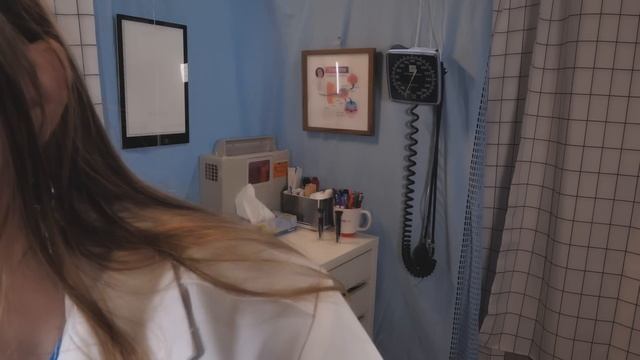 ASMR Hospital Ear Exam | Unclogging Your Ears, Ear Rumbling, Head Turning смотреть онлайн