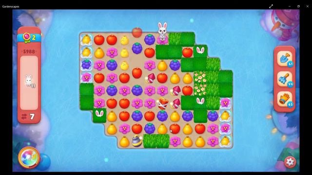 Gardenscapes Level 5988 - No Boosters смотреть онлайн