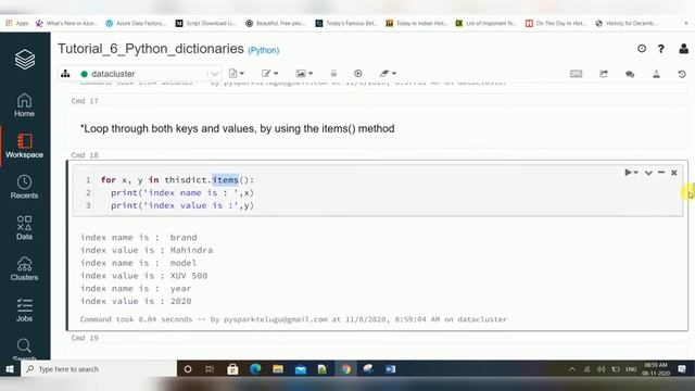 Python Tutorial 9: Python Dictionaries, What is Python Dictionary, #PythonTutorial #PythonDictionar смотреть онлайн