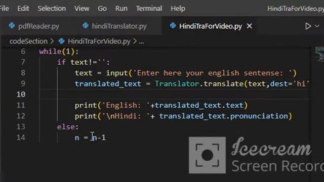 Smart Google Translator English to Hindi/English Hinglish using Python Part-3 смотреть онлайн