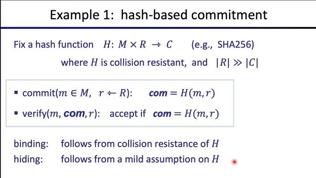 Lecture 10.2: Cryptographic Commitments смотреть онлайн