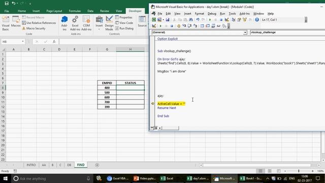 Learn Excel - Video 343- VBA- VLOOKUP TRIM & formatting issues смотреть онлайн