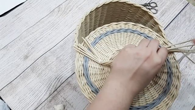 Легкий способ сделать ручку на корзине смотреть онлайн