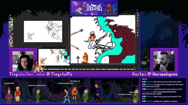 Theropods Game Dev Stream 2/9/21 смотреть онлайн