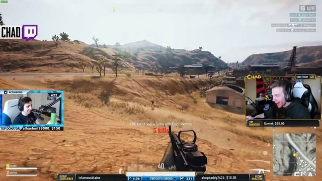 Shroud watching - PUBG 1.0 Highlights - Episode 4 (by dearsomeone) 30/04/18 смотреть онлайн