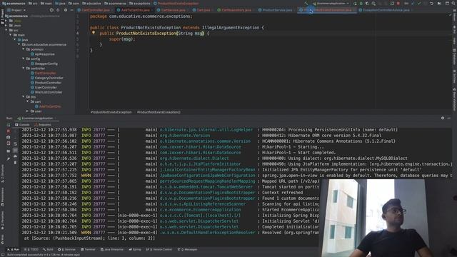 E-commerce App using Java, Spring Boot and Vue || Shopping Cart Backend смотреть онлайн