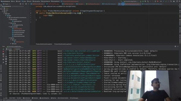 E-commerce App using Java, Spring Boot and Vue || Shopping Cart Backend