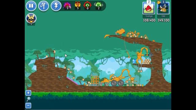 Angry Birds Friends Champions for earth Level 2 Week 175 NO Power Up Three Stars Walkthrough смотреть онлайн