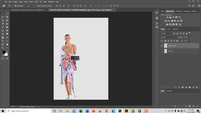 How to remove background , Adobe Photoshop 2020 , Free Tutorial , Online Course , Part - 7 смотреть онлайн