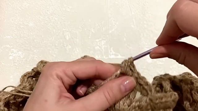 Бесплатный МК ковер из джута Улита 34 ряд. Free master class carpet made of jute Julitta 34 row смотреть онлайн