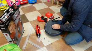 Боксерский набор для детей (напольный) на стойке