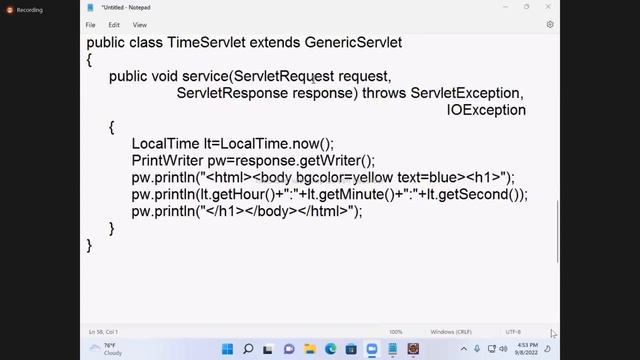 27 servlet смотреть онлайн