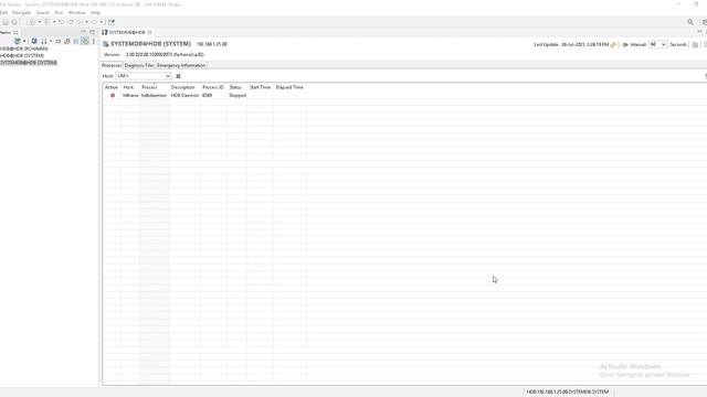 Monitoring SAP HANA Systems During Stop and Start SQL Connection and Sapstartsrv #hana смотреть онлайн