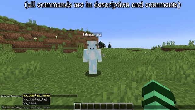 How to hide name tags in Minecraft! (Easy Command!) смотреть онлайн