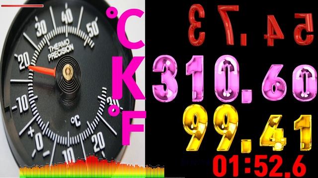 Temperature Conversion  ( Celsius ,Fahrenheit ,kelvin)  212seconds  Timer  Countdown Alarm?