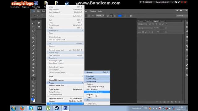 Как изменить язык в Photoshop CS6 смотреть онлайн