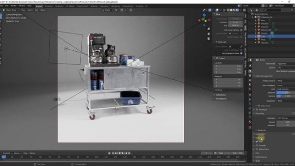 Render Export Settings Rendering in Blender for Beginners Part 5