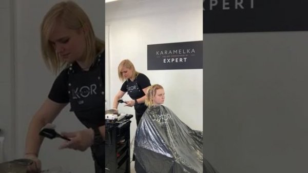 Окрашивание Тотал блонд на бренде LUXOR PROFESSIONAL