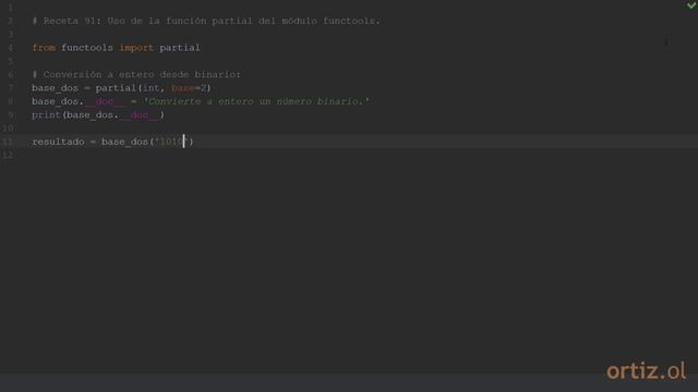 Python 3 - Receta 91: Uso de la Función partial del Módulo functools смотреть онлайн