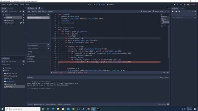 2D Platformer Pathfinder Tutorial - Part2 - connecting the graph points. смотреть онлайн