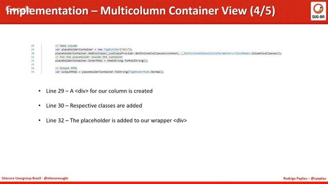 "Pushing Sitecore 9 Dynamic Placeholders to the edge with a Bootstrap Grid System Implementation" смотреть онлайн